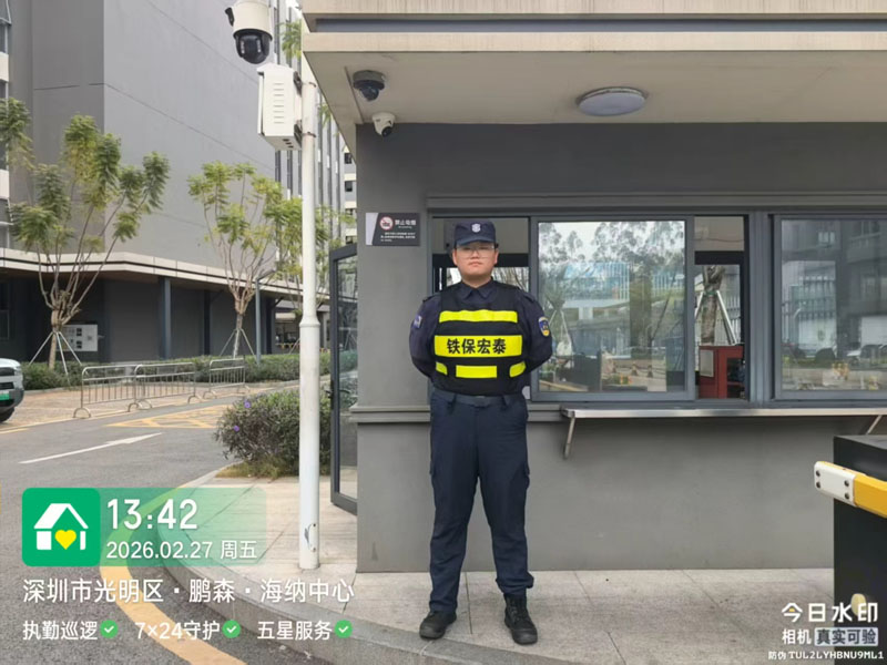 鹏森海纳中心安保服务